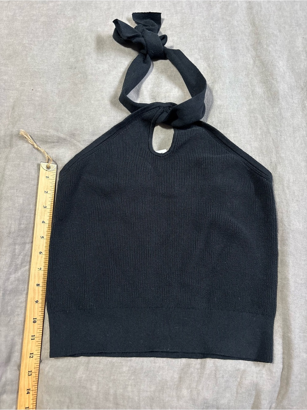 Banana Republic Black Halter Tank Top